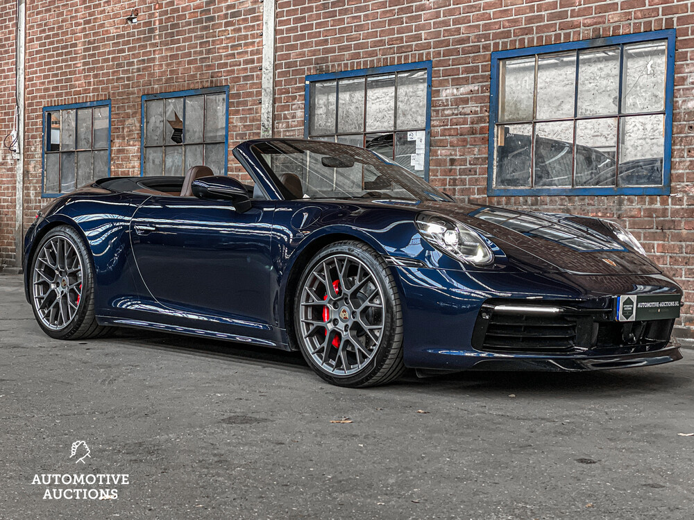Porsche 911 4s Cabriolet 992 SportChrono 3.0 450pk SportDesign 2019, H-643-ZL