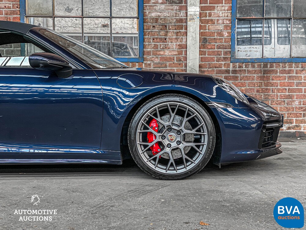 Porsche 911 4s Cabriolet 992 SportChrono 3.0 450pk SportDesign 2019, H-643-ZL
