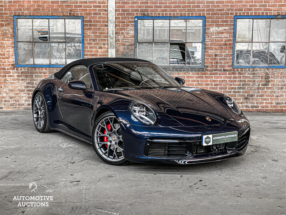 Porsche 911 4s Cabriolet 992 SportChrono 3.0 450pk SportDesign 2019, H-643-ZL
