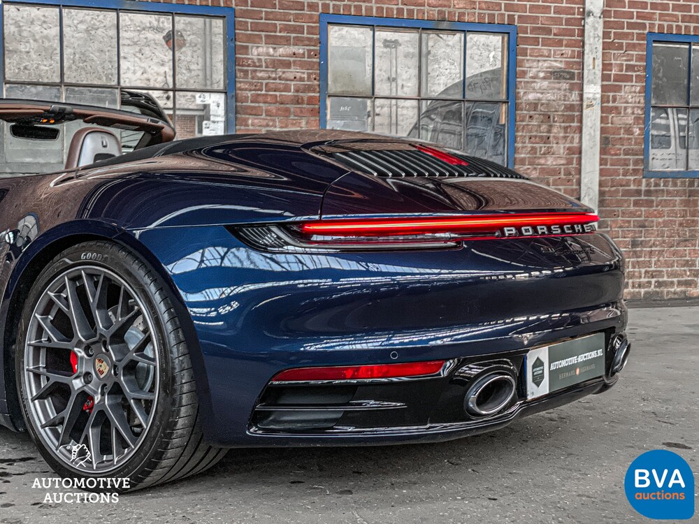 Porsche 911 4s Cabriolet 992 SportChrono 3.0 450pk SportDesign 2019, H-643-ZL