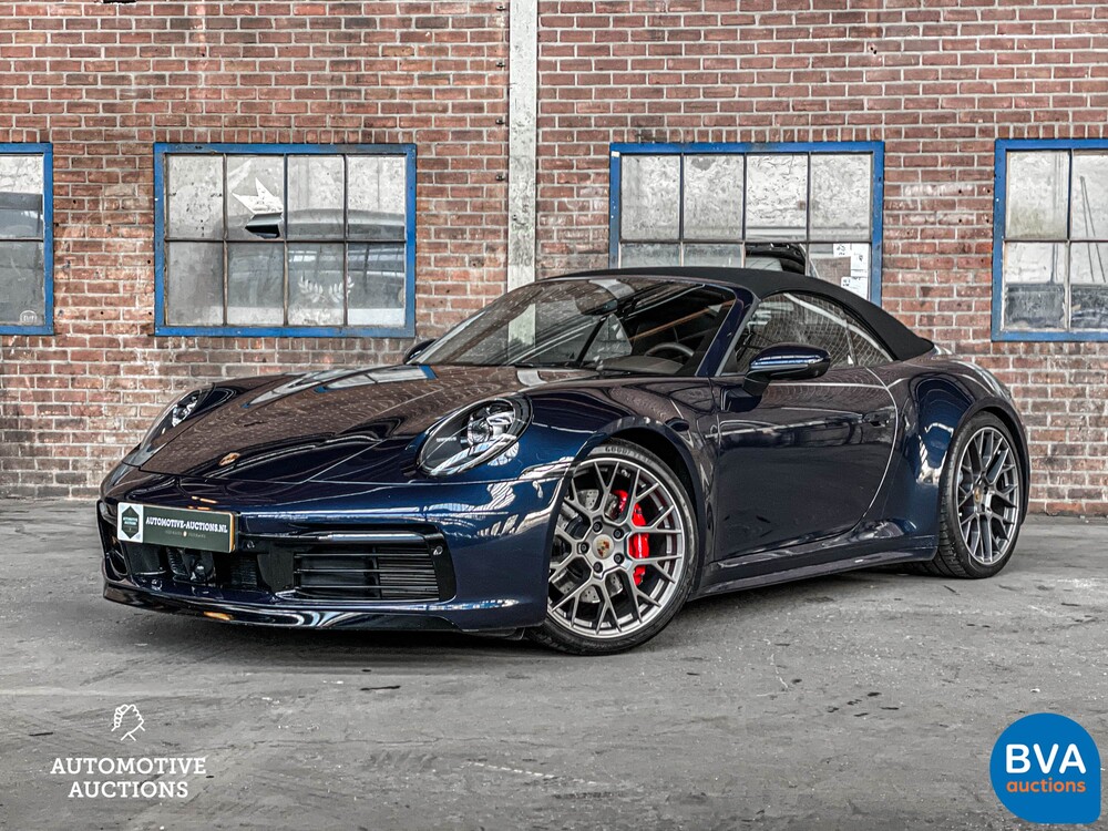 Porsche 911 4s Cabriolet 992 SportChrono 3.0 450pk SportDesign 2019, H-643-ZL