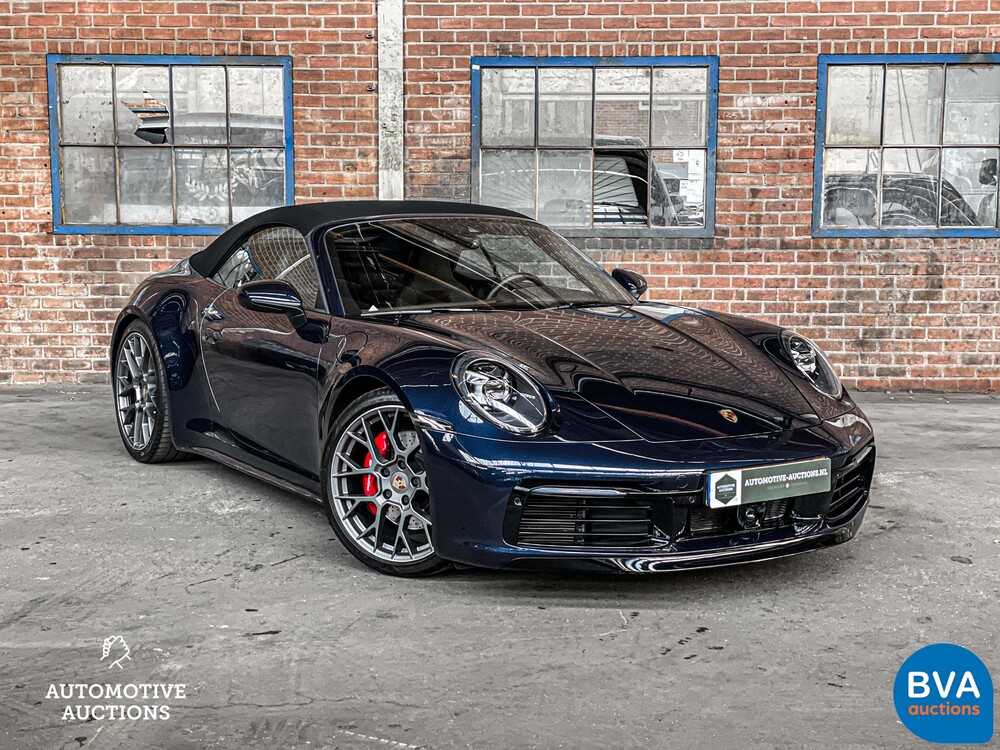 Porsche 911 4s Cabriolet 992 SportChrono 3.0 450pk SportDesign 2019, H-643-ZL