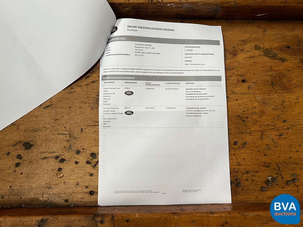 Land Rover Range Rover Sport 3.0 TDV6 HSE Dynamic 258pk 2018, K-823-VG