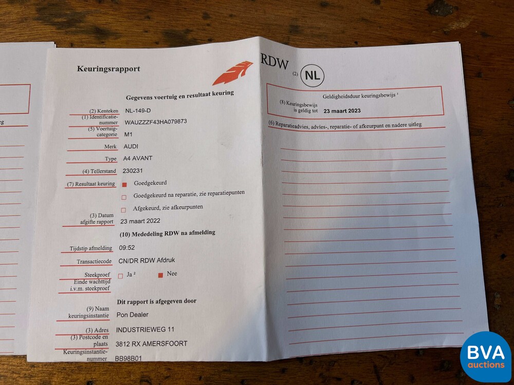 Audi A4 Avant 2.0 TDI S-Line 150pk 2017 -Org. NL-, NL-149-D