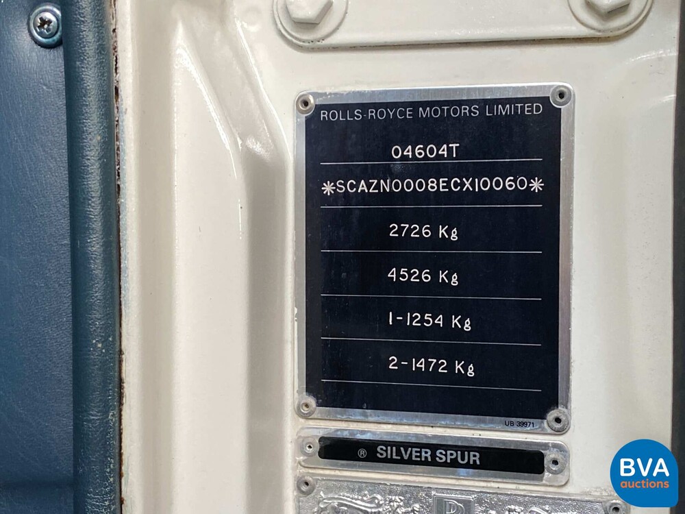 Rolls-Royce Silver Spur 6.8 V8 1984