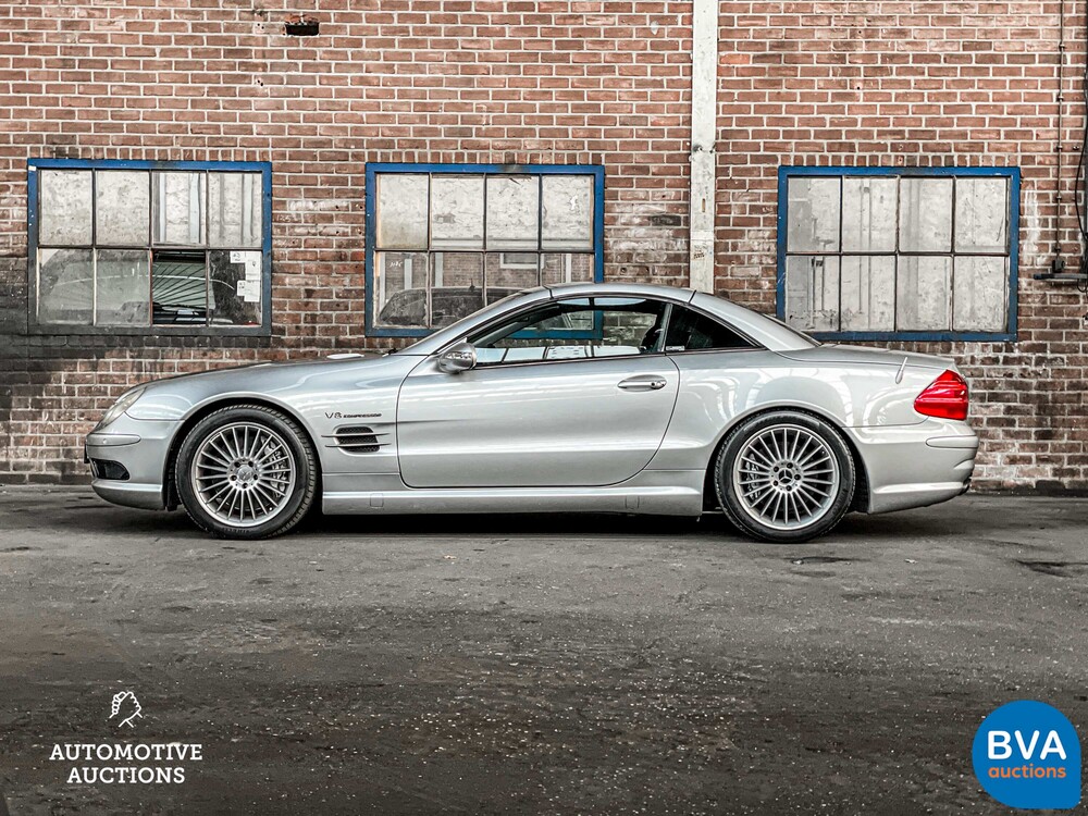 Mercedes-Benz SL55 AMG 5.5 V8 476pk 2002 SL-Klasse Cabriolet -Youngtimer-.