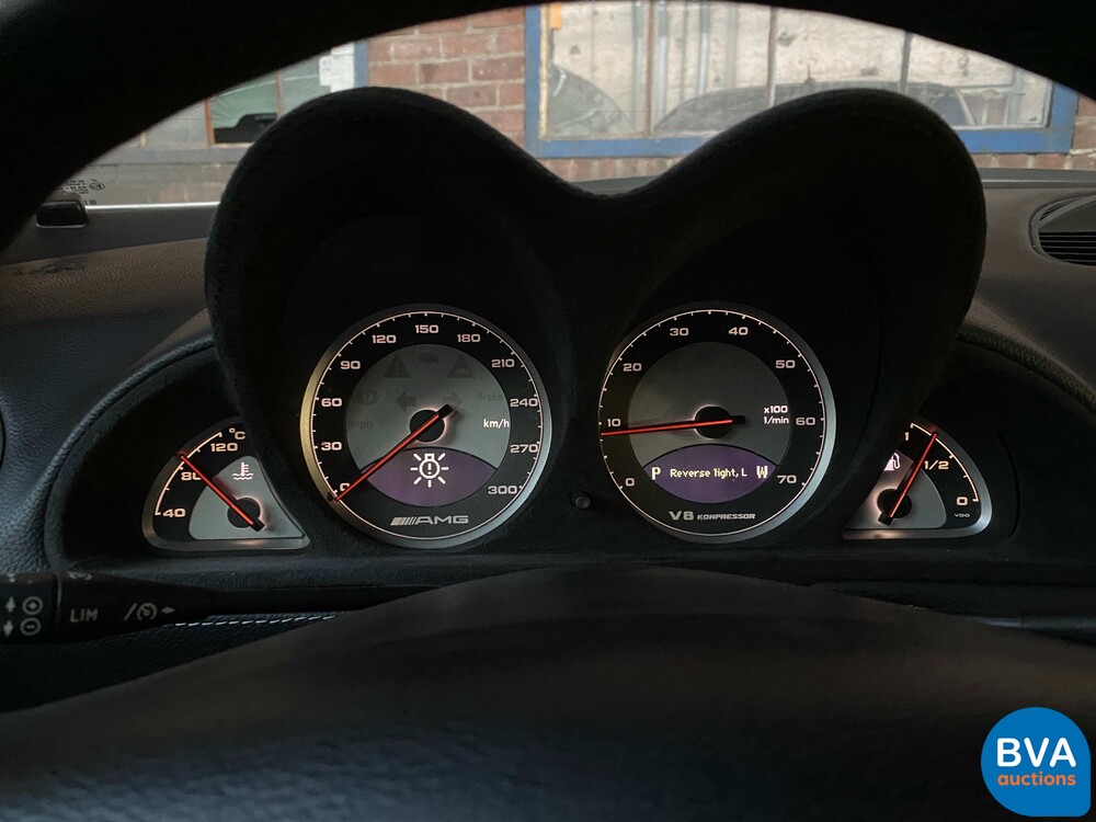 Mercedes-Benz SL55 AMG 5.5 V8 476pk 2002 SL-Klasse Cabriolet -Youngtimer-.