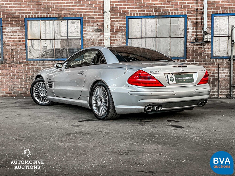 Mercedes-Benz SL55 AMG 5.5 V8 476pk 2002 SL-Klasse Cabriolet -Youngtimer-.