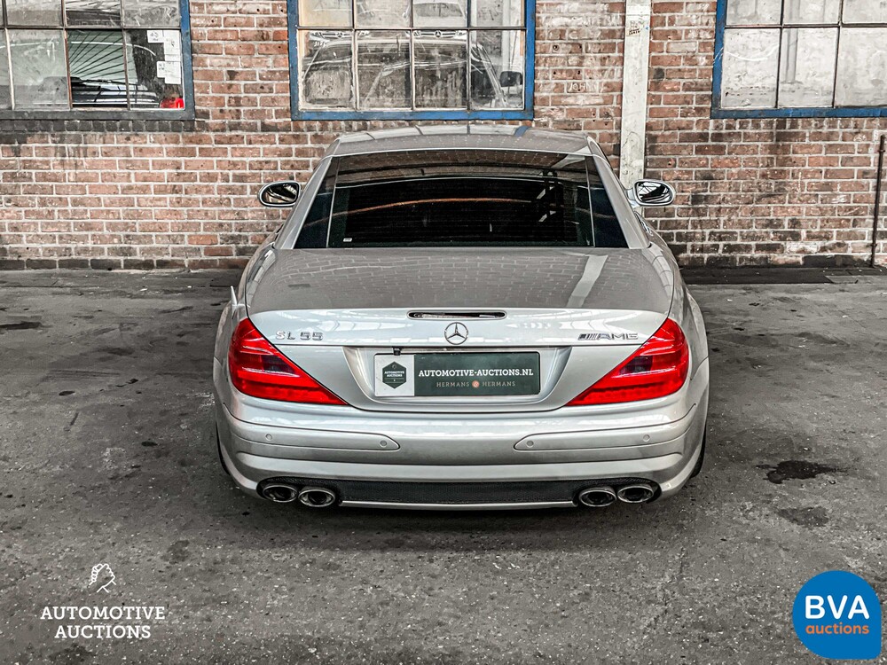 Mercedes-Benz SL55 AMG 5.5 V8 476pk 2002 SL-Klasse Cabriolet -Youngtimer-.