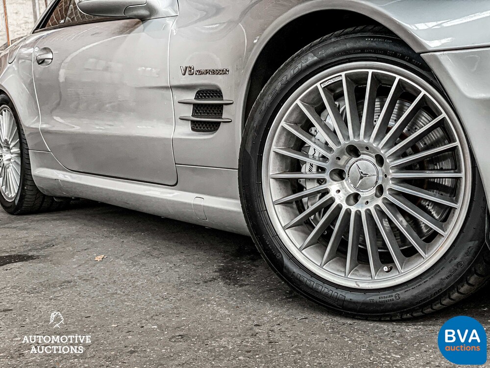 Mercedes-Benz SL55 AMG 5.5 V8 476pk 2002 SL-Klasse Cabriolet -Youngtimer-.