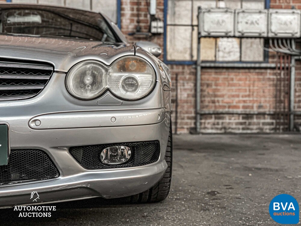 Mercedes-Benz SL55 AMG 5.5 V8 476pk 2002 SL-Klasse Cabriolet -Youngtimer-.