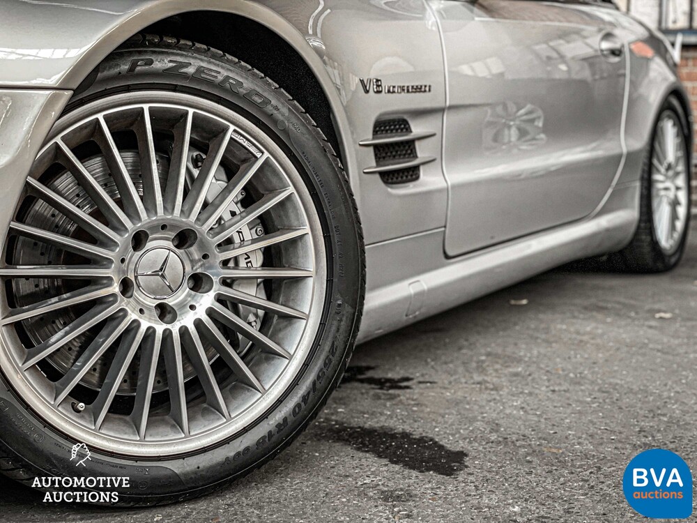 Mercedes-Benz SL55 AMG 5.5 V8 476pk 2002 SL-Klasse Cabriolet -Youngtimer-.