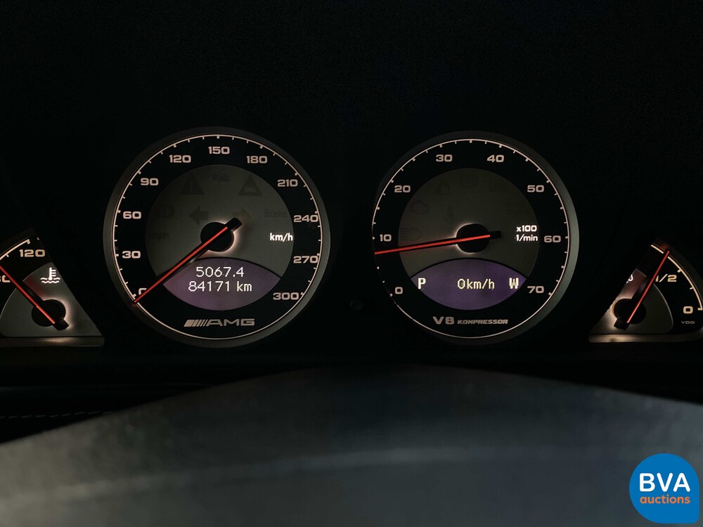 Mercedes-Benz SL55 AMG 5.5 V8 476pk 2002 SL-Klasse Cabriolet -Youngtimer-.