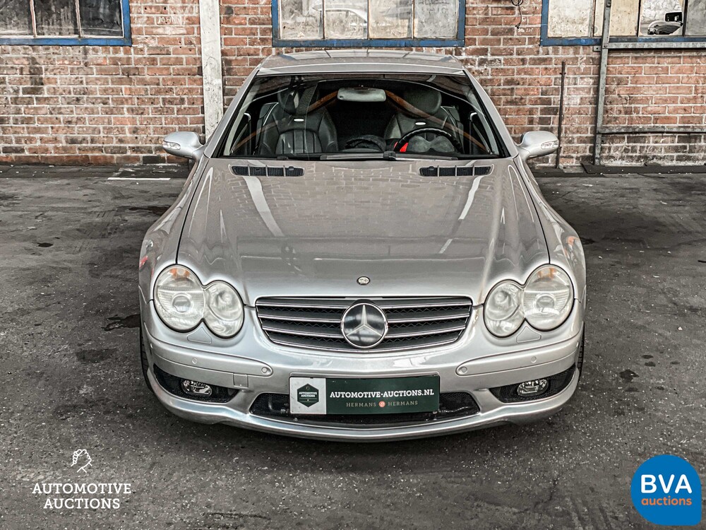 Mercedes-Benz SL55 AMG 5.5 V8 476pk 2002 SL-Klasse Cabriolet -Youngtimer-.