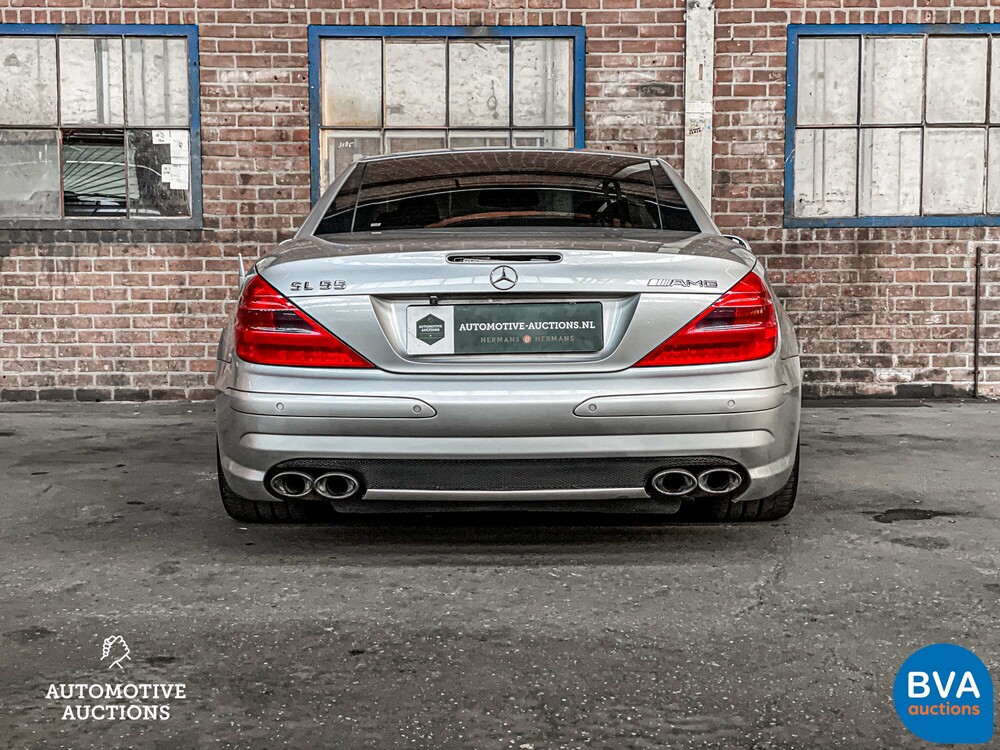 Mercedes-Benz SL55 AMG 5.5 V8 476pk 2002 SL-Klasse Cabriolet -Youngtimer-.