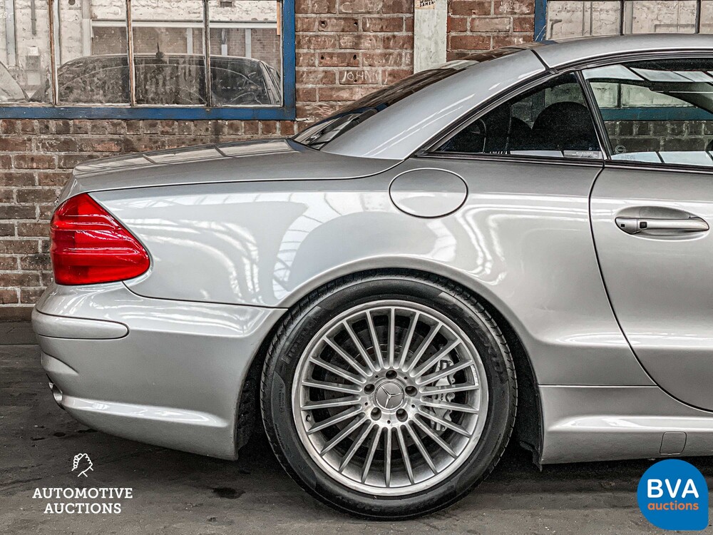 Mercedes-Benz SL55 AMG 5.5 V8 476pk 2002 SL-Klasse Cabriolet -Youngtimer-.