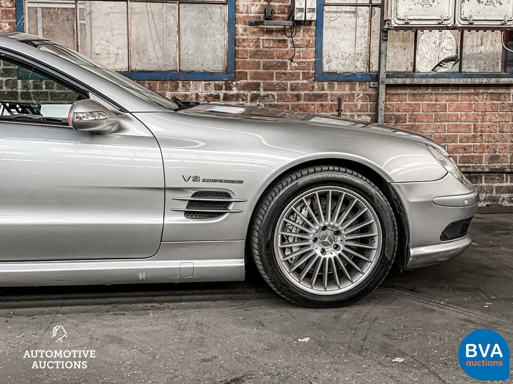 Mercedes-Benz SL55 AMG 5.5 V8 476pk 2002 SL-Klasse Cabriolet -Youngtimer-.
