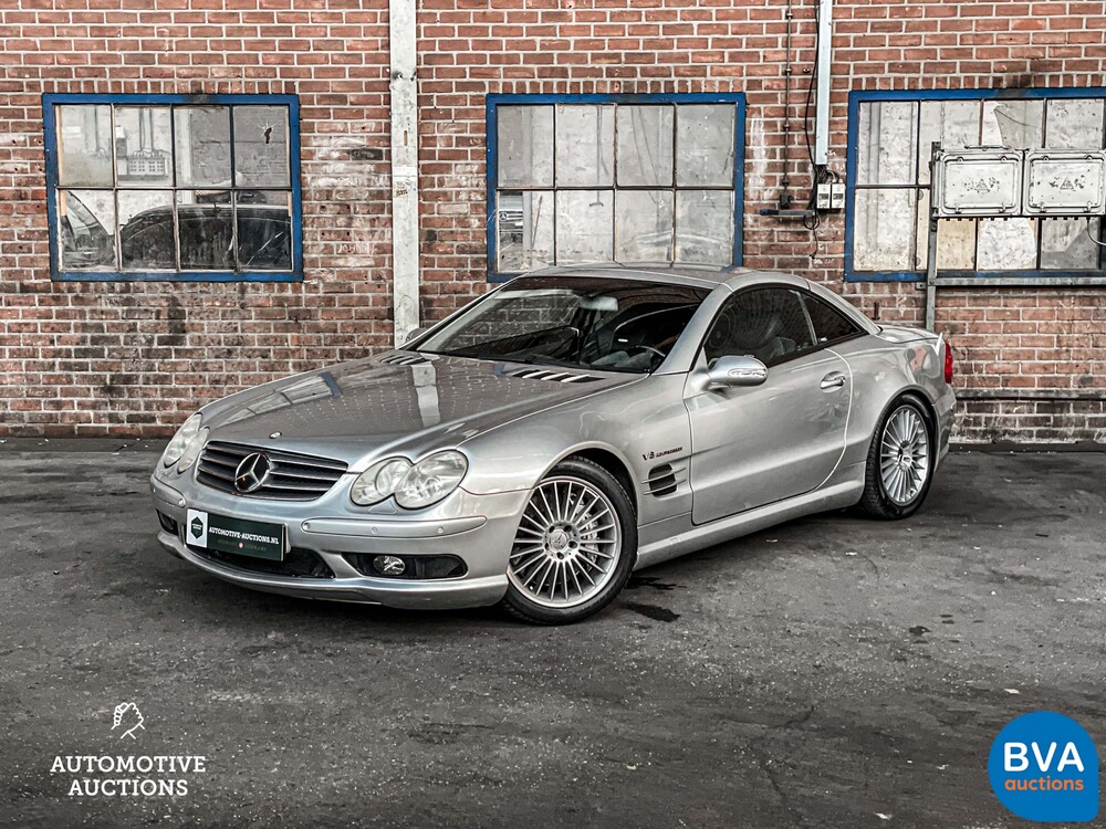 Mercedes-Benz SL55 AMG 5.5 V8 476pk 2002 SL-Klasse Cabriolet -Youngtimer-.