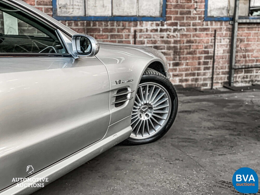 Mercedes-Benz SL55 AMG 5.5 V8 476pk 2002 SL-Klasse Cabriolet -Youngtimer-.