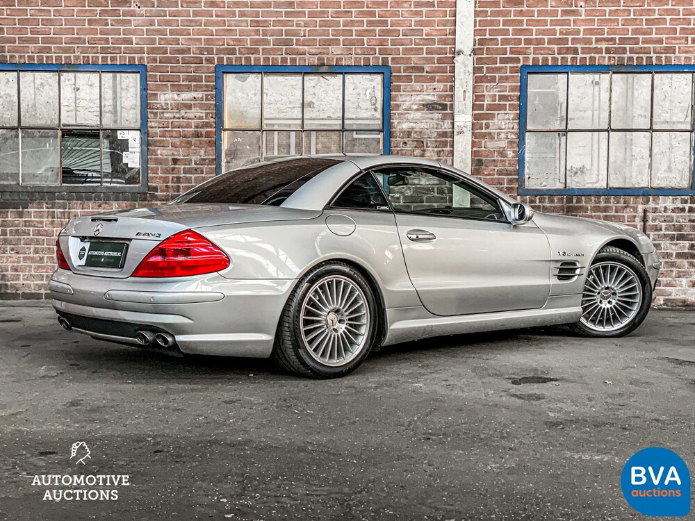 Mercedes-Benz SL55 AMG 5.5 V8 476pk 2002 SL-Klasse Cabriolet -Youngtimer-.
