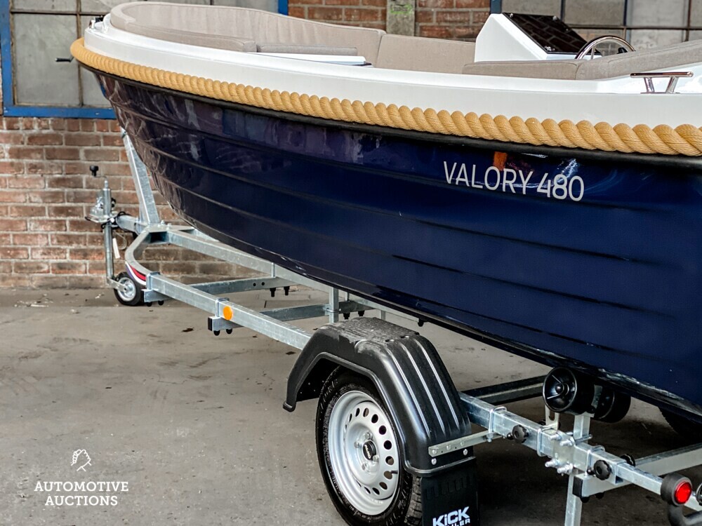 Valory Sloep 480 Boot 9.8pk 2022 -NIEUW-