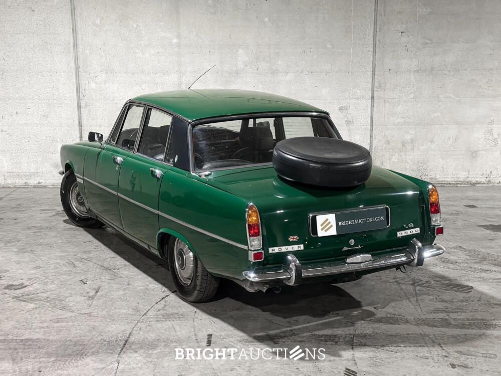 Rover TC-serie 3.5 S Saloon 3500 V8 P6 145pk 1972 (Origineel-NL), 76-70-UJ