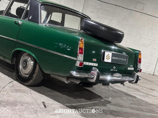 Rover TC-serie 3.5 S Saloon 3500 V8 P6 145pk 1972 (Origineel-NL), 76-70-UJ