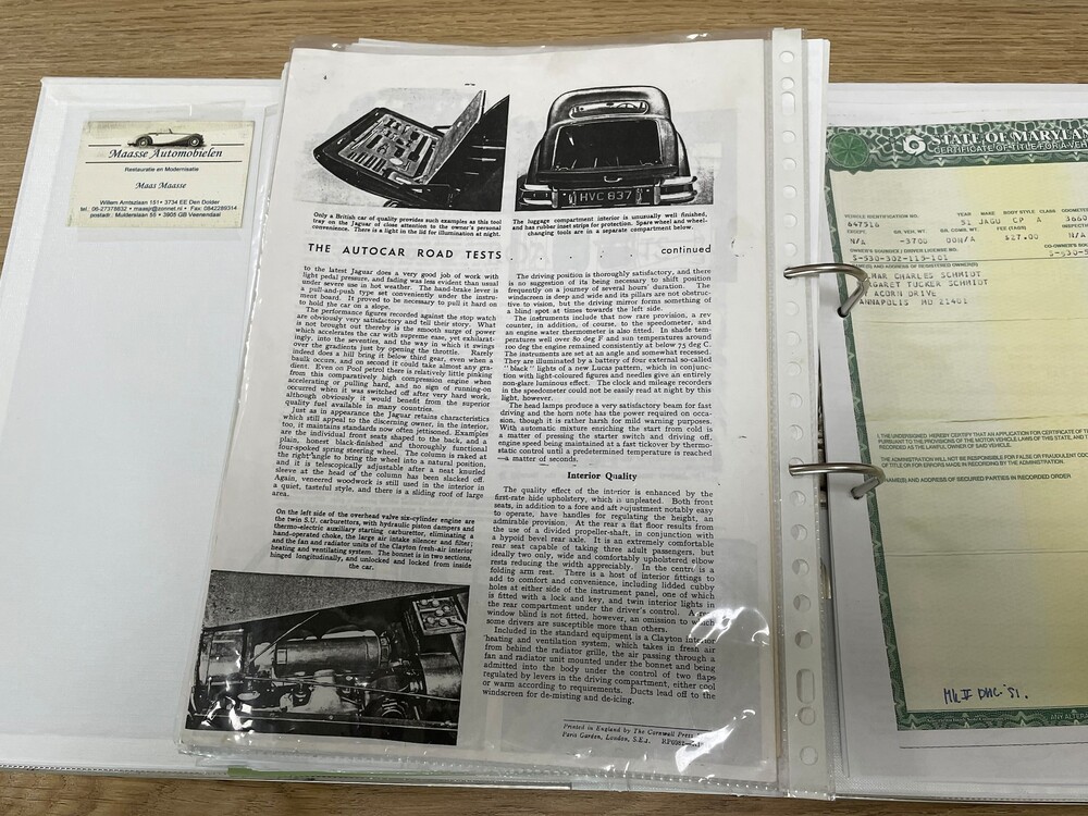 Jaguar Mark V DHC 170 PS 1951, AM-72-75.