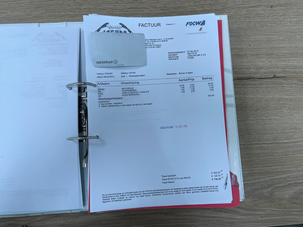 Jaguar Mark V DHC 170 PS 1951, AM-72-75.