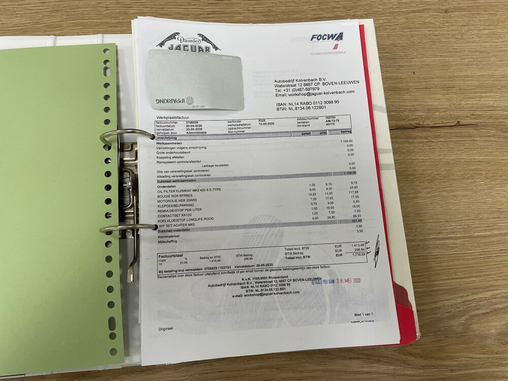 Jaguar Mark V DHC 170 PS 1951, AM-72-75.