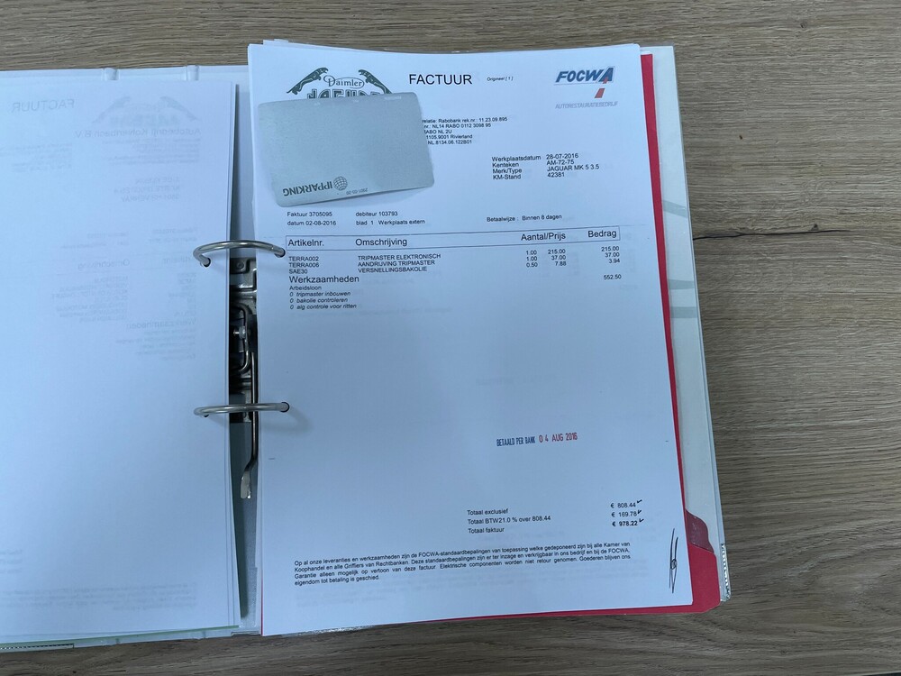 Jaguar Mark V DHC 170 PS 1951, AM-72-75.