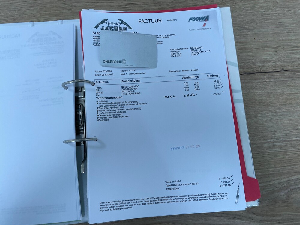 Jaguar Mark V DHC 170 PS 1951, AM-72-75.