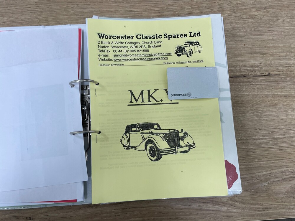 Jaguar Mark V DHC 170 PS 1951, AM-72-75.