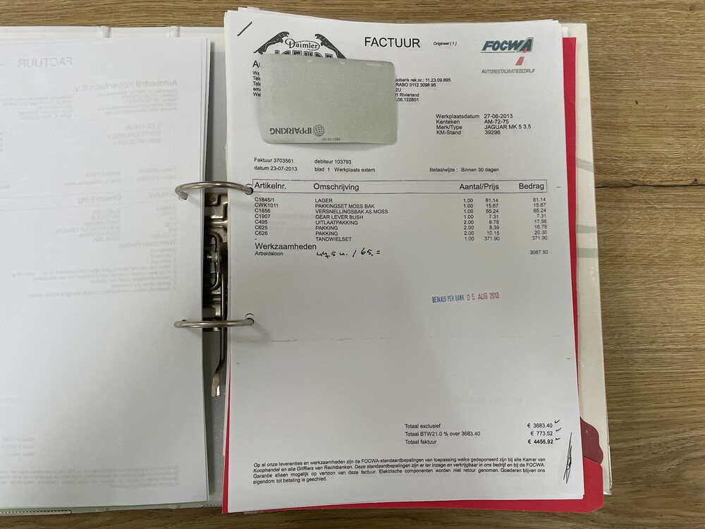 Jaguar Mark V DHC 170 PS 1951, AM-72-75.