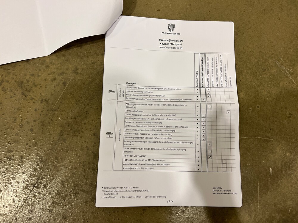 Porsche Cayenne E-Hybrid 3.0 V6 -NW MODELL- 462PS 2018 SportChrono -Org. NL-, TL-795-R.