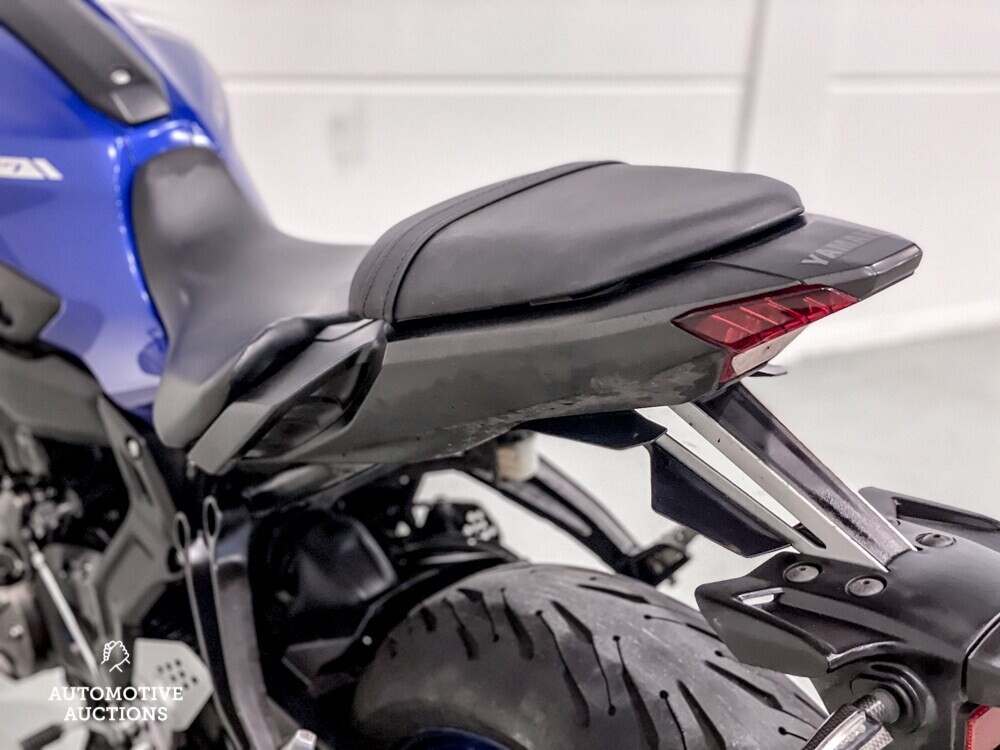 Yamaha MT07 Naked Tour 75 PS 2017, 58-MH-VT.