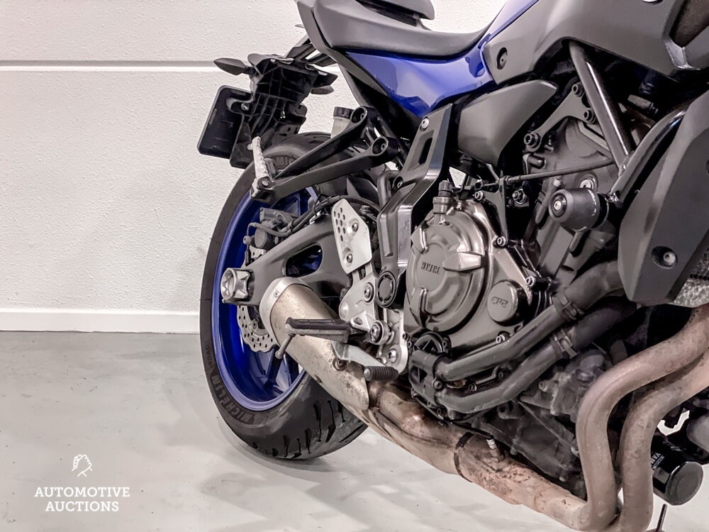 Yamaha MT07 Naked Tour 75 PS 2017, 58-MH-VT.
