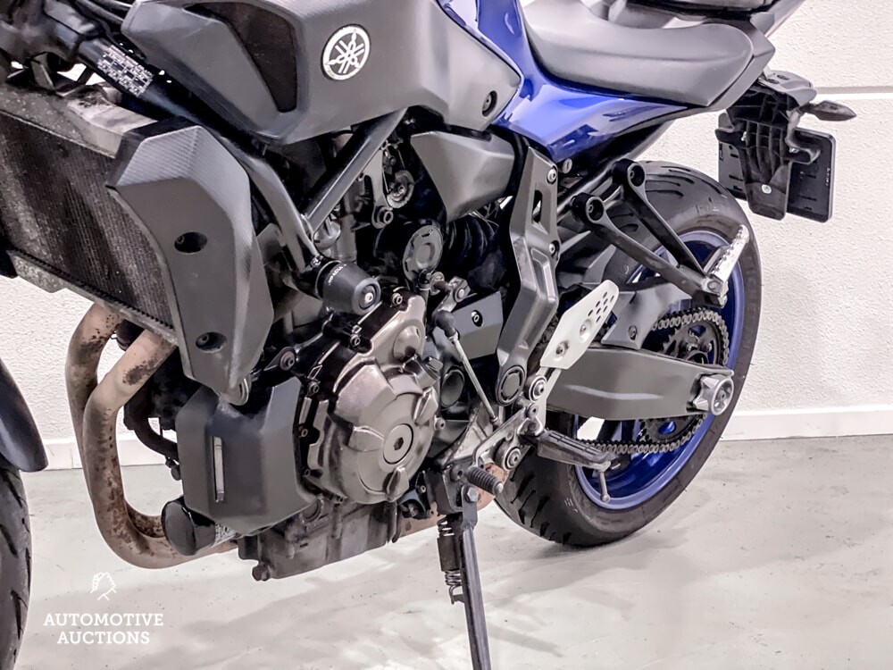 Yamaha MT07 Naked Tour 75 PS 2017, 58-MH-VT.