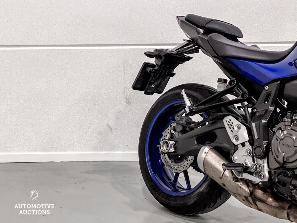 Yamaha MT07 Naked Tour 75 PS 2017, 58-MH-VT.
