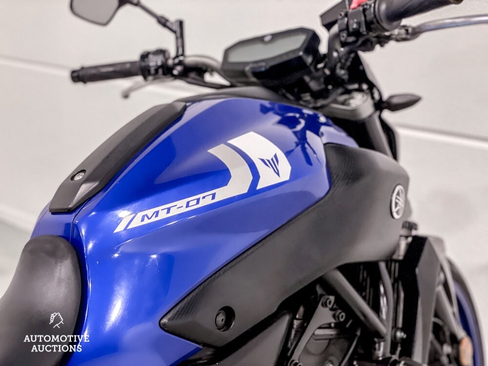 Yamaha MT07 Naked Tour 75 PS 2017, 58-MH-VT.