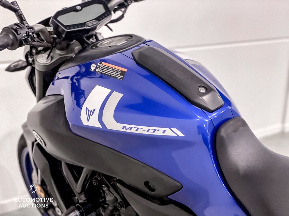 Yamaha MT07 Naked Tour 75 PS 2017, 58-MH-VT.