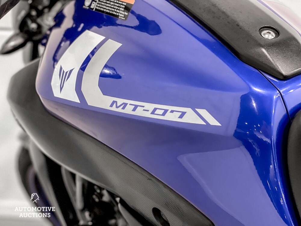 Yamaha MT07 Naked Tour 75 PS 2017, 58-MH-VT.