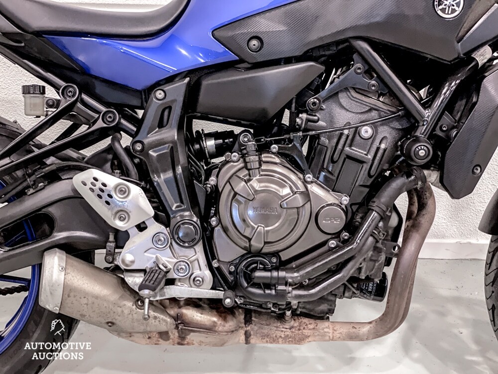 Yamaha MT07 Naked Tour 75 PS 2017, 58-MH-VT.