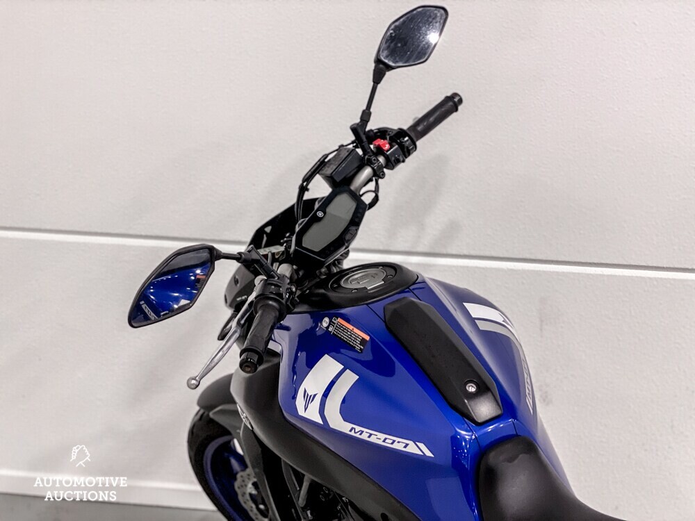 Yamaha MT07 Naked Tour 75 PS 2017, 58-MH-VT.