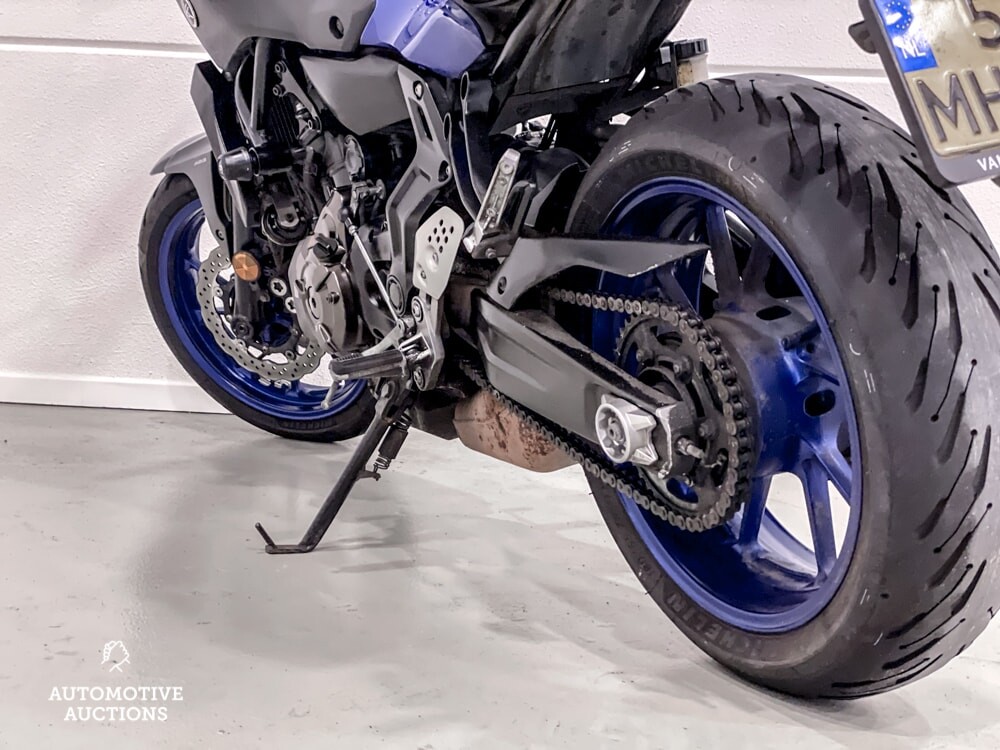 Yamaha MT07 Naked Tour 75 PS 2017, 58-MH-VT.