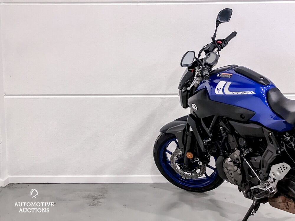 Yamaha MT07 Naked Tour 75 PS 2017, 58-MH-VT.