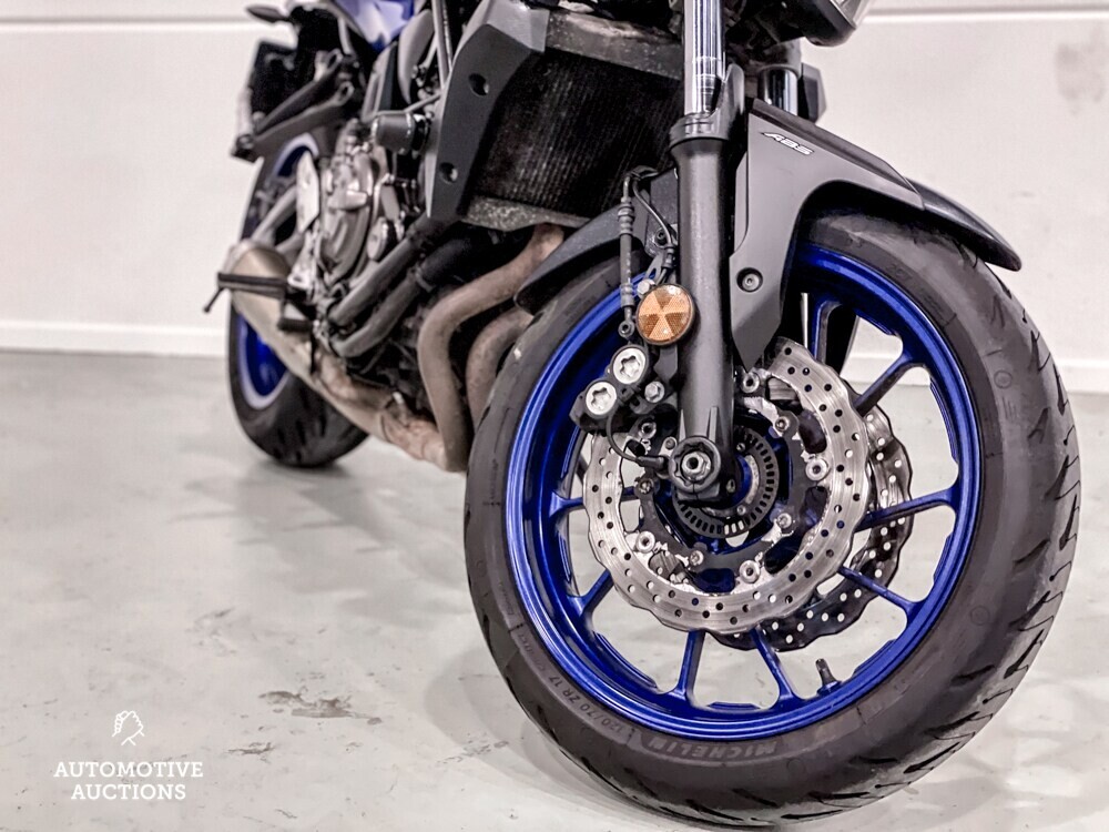 Yamaha MT07 Naked Tour 75 PS 2017, 58-MH-VT.