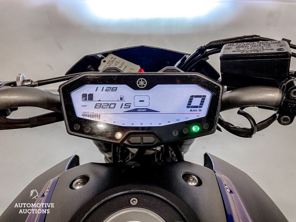 Yamaha MT07 Naked Tour 75pk 2017, 58-MH-VT