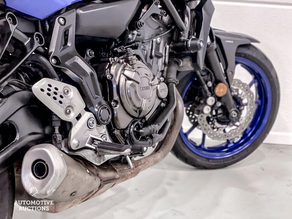 Yamaha MT07 Naked Tour 75 PS 2017, 58-MH-VT.