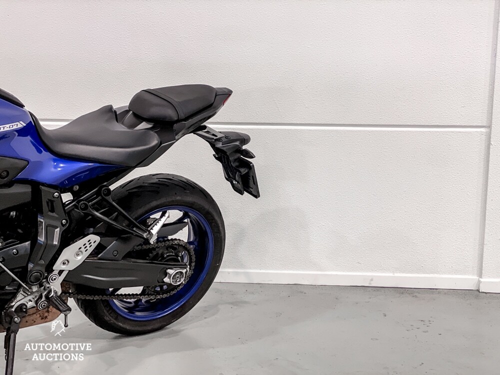 Yamaha MT07 Naked Tour 75 PS 2017, 58-MH-VT.